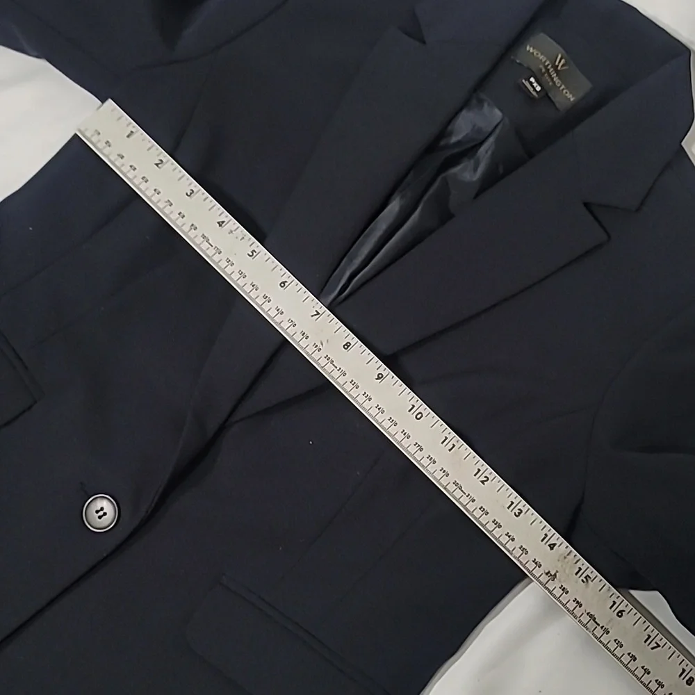 💚 Worthington Long Sleeve Blazer size  PETTIT XS